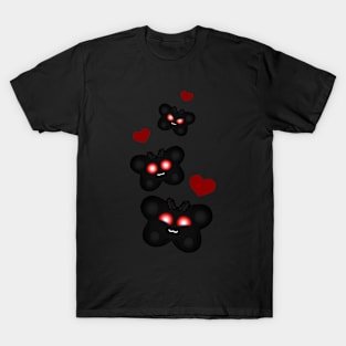 Mothman with Hearts T-Shirt